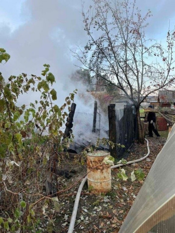 В жилом секторе участились пожары  в надворных постройках и гаражах