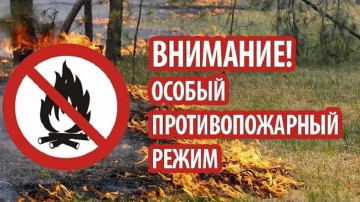 с 30 апреля на территории Иркутской области действует  Особый противопожарный режим.