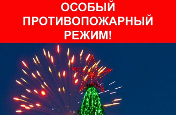В Иркутской области введен особый противопожарный режим на период новогодних и рождественских праздников