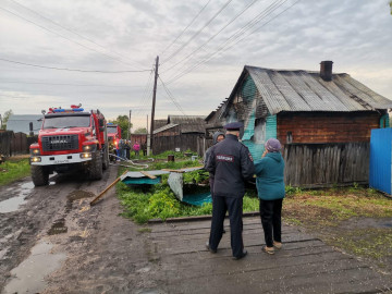 Пожар с групповой гибелью в городе Тайшете