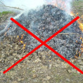 Владельцами садовых и дачных участков при уборке территории необходимо соблюдать правила пожарной безопасности